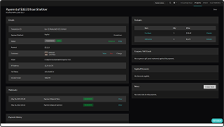 Tebex store panel individual payment report