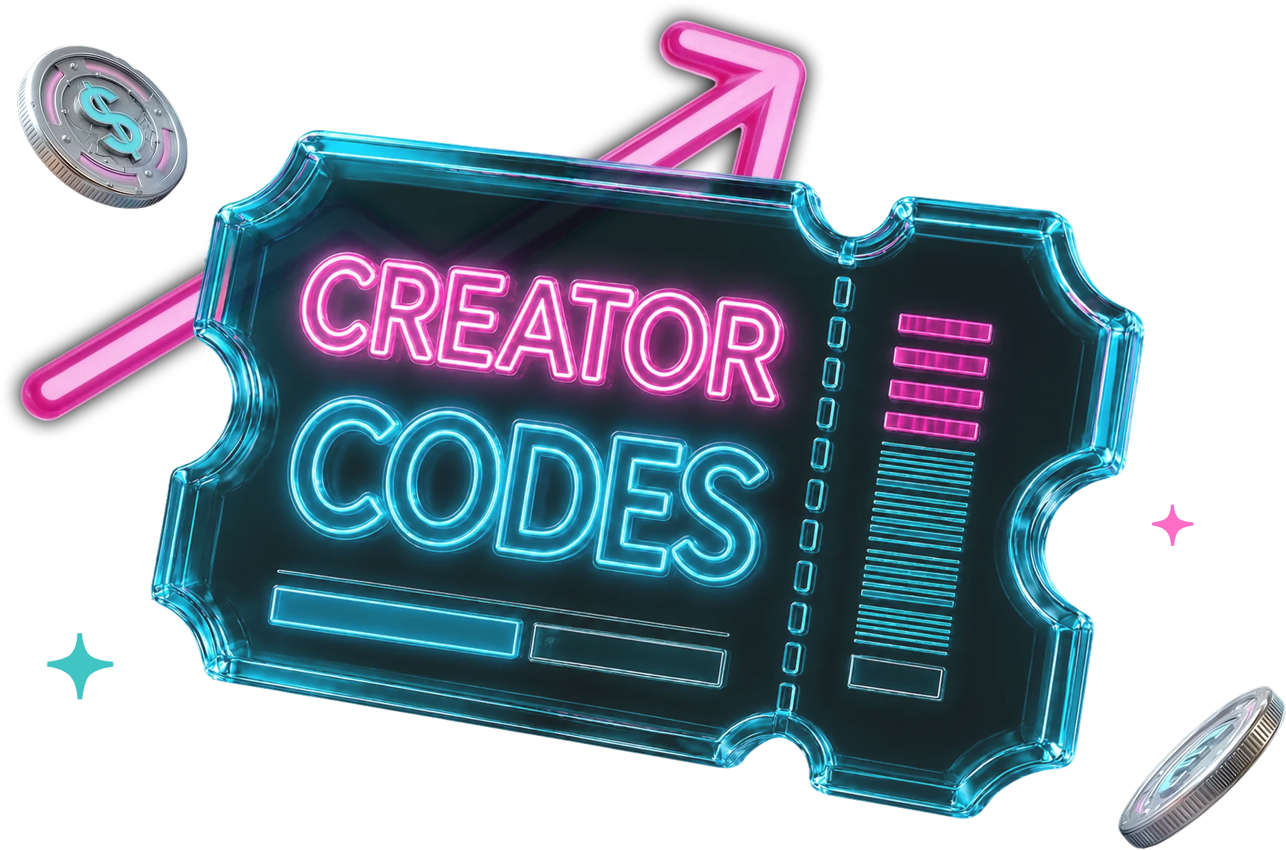 Creator codes revenue growth illustration